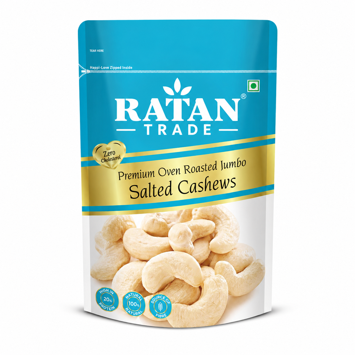 RATAN TRADE Premium Cashew & Almond Combo Pack - 1kg + 1kg | Wholesale Pack